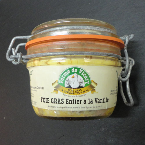 Foie gras entier vanille